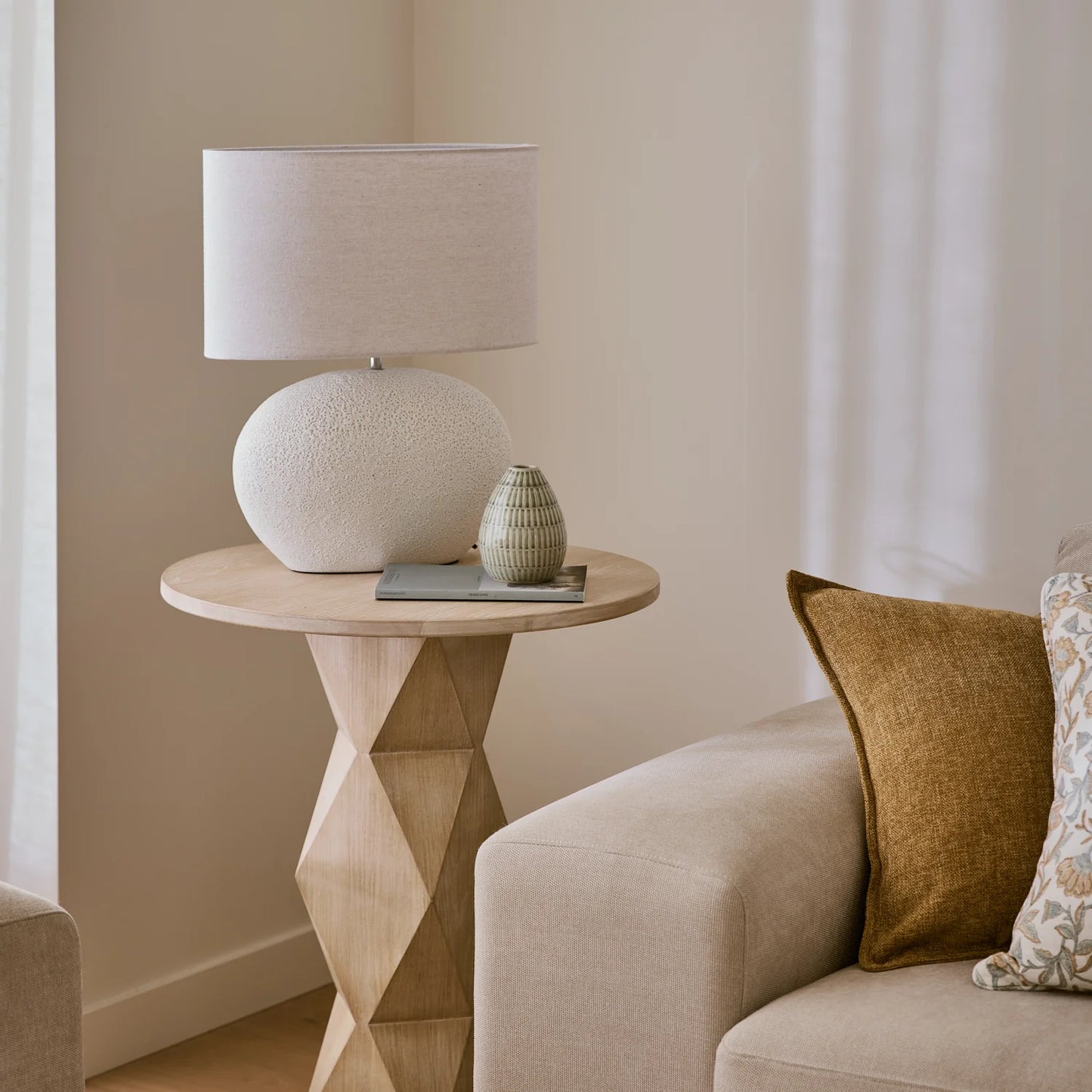 Kyoto Sea Foam Short Vase