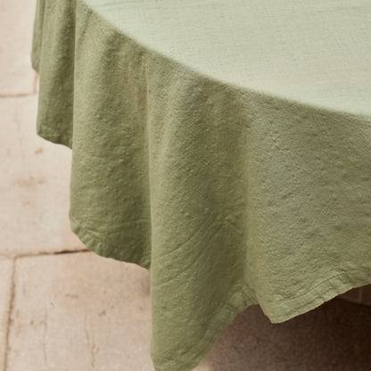 Cleo Green Tablecloth