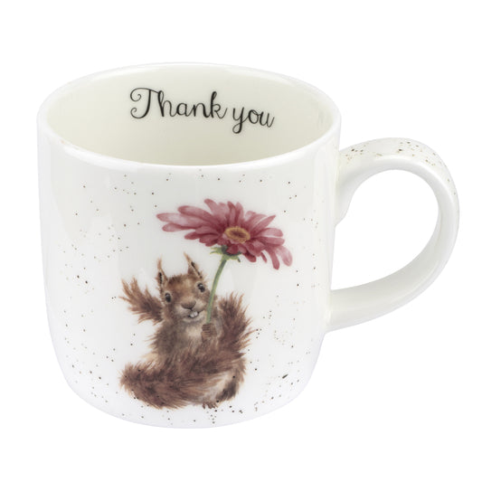 Royal Worcester Wrendale Thank You Squirrel