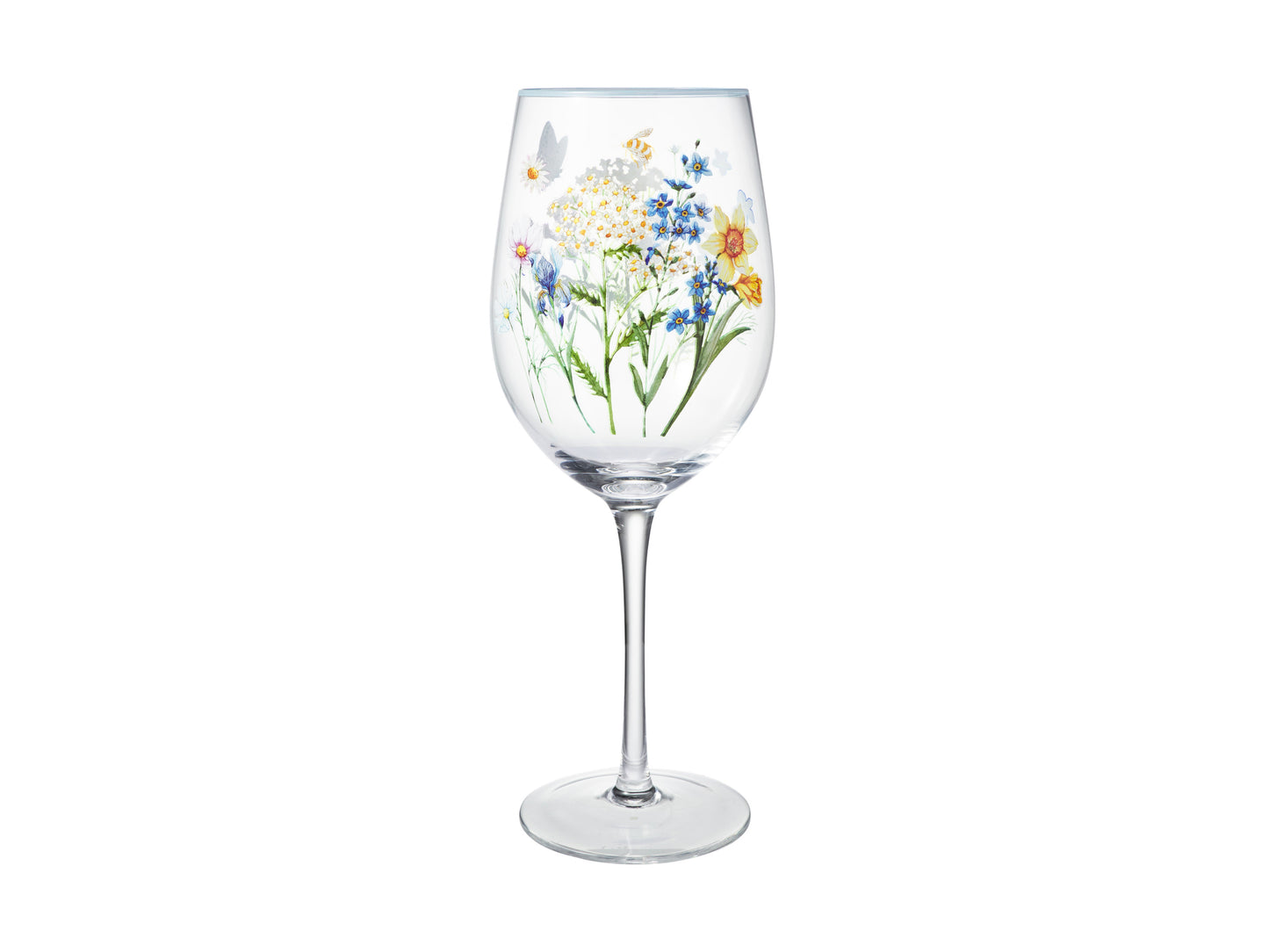 Fluttering Meadow Wine Glass Set 2
