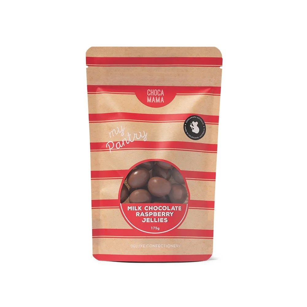 Milk Chocolate Raspberry Jellies 175g