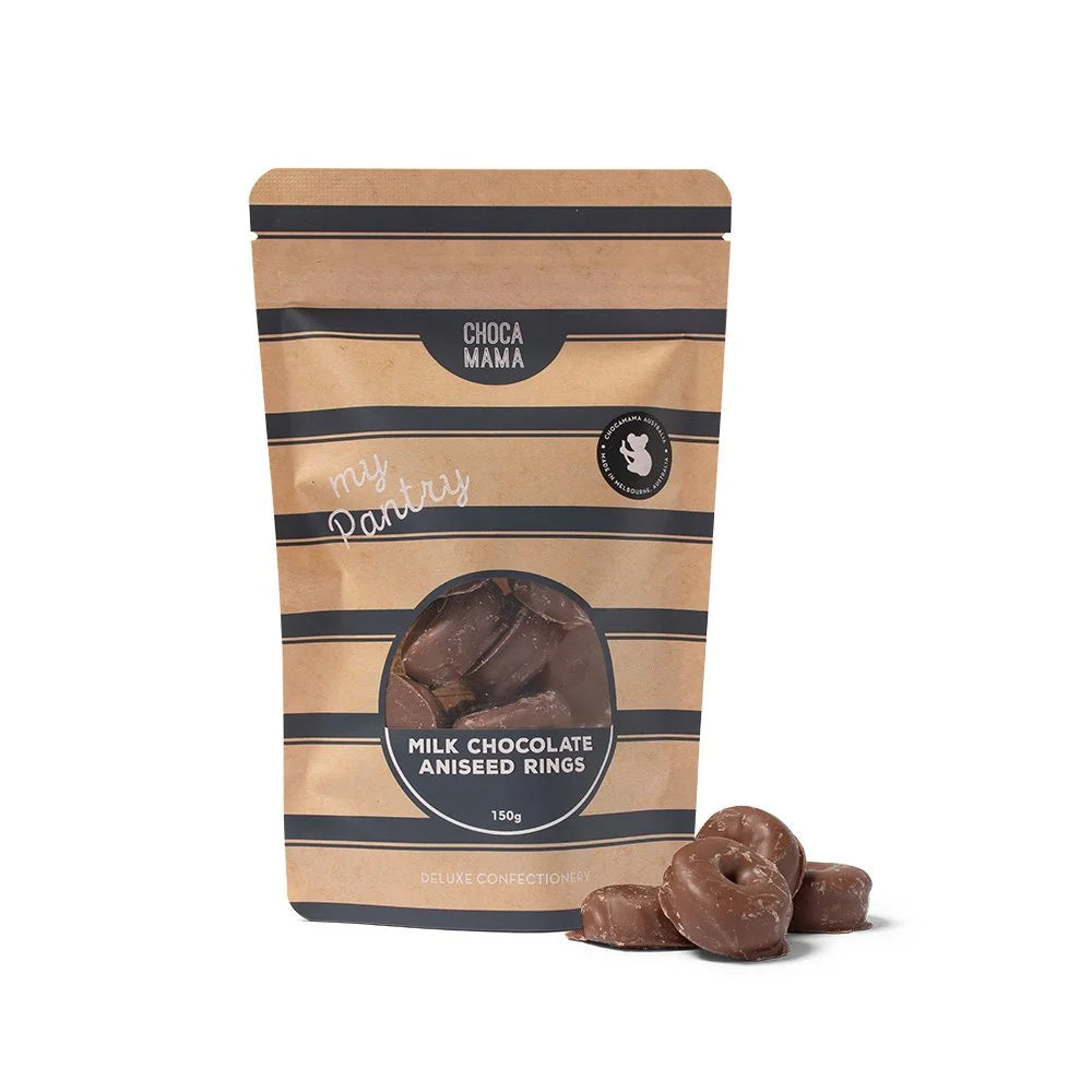 Milk Chocolate Aniseed Rings 150g