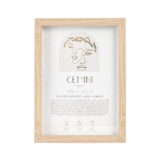 Gemini Framed Print