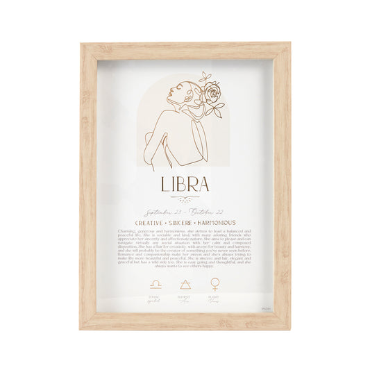 Libra Framed Print