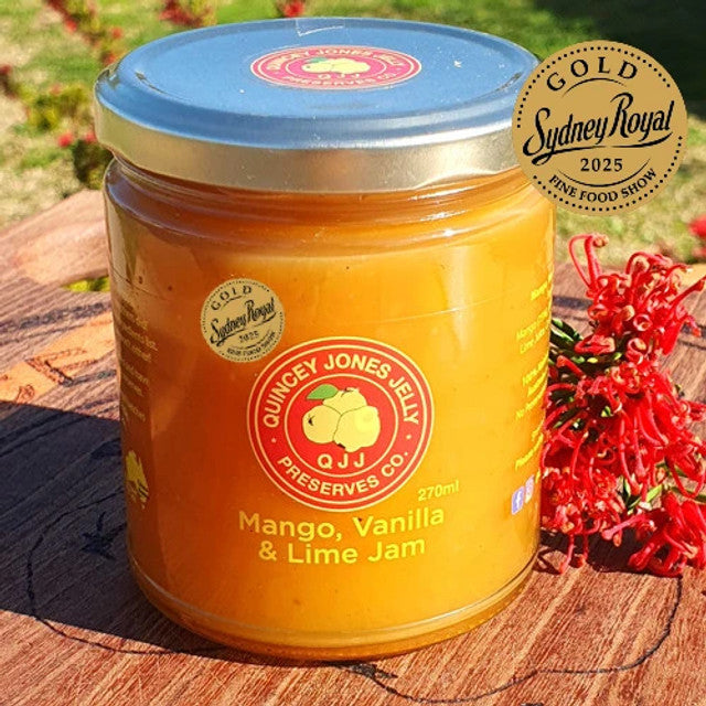 Mango, Lime & Vanilla Jam