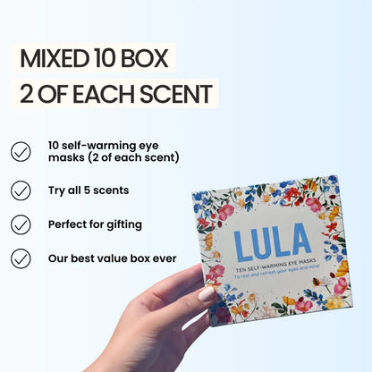 Mixed Box 10 Self Warming Eye Mask