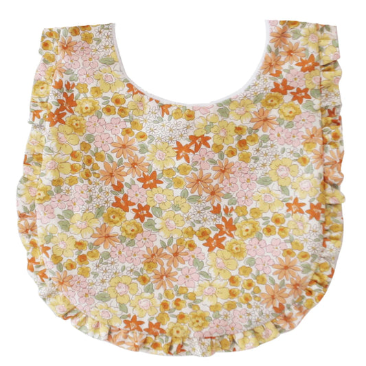 Ruffle Edge Bib | Sweet Marigold
