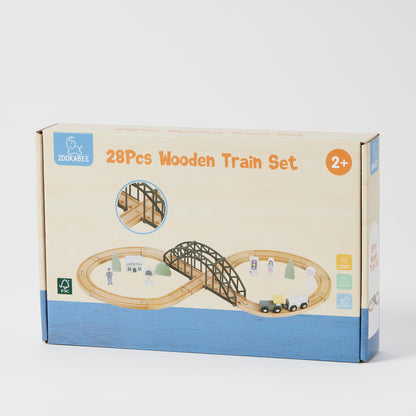 Wooden Train Set