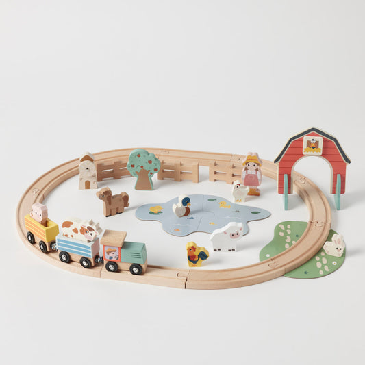 Farm Fun Train Set