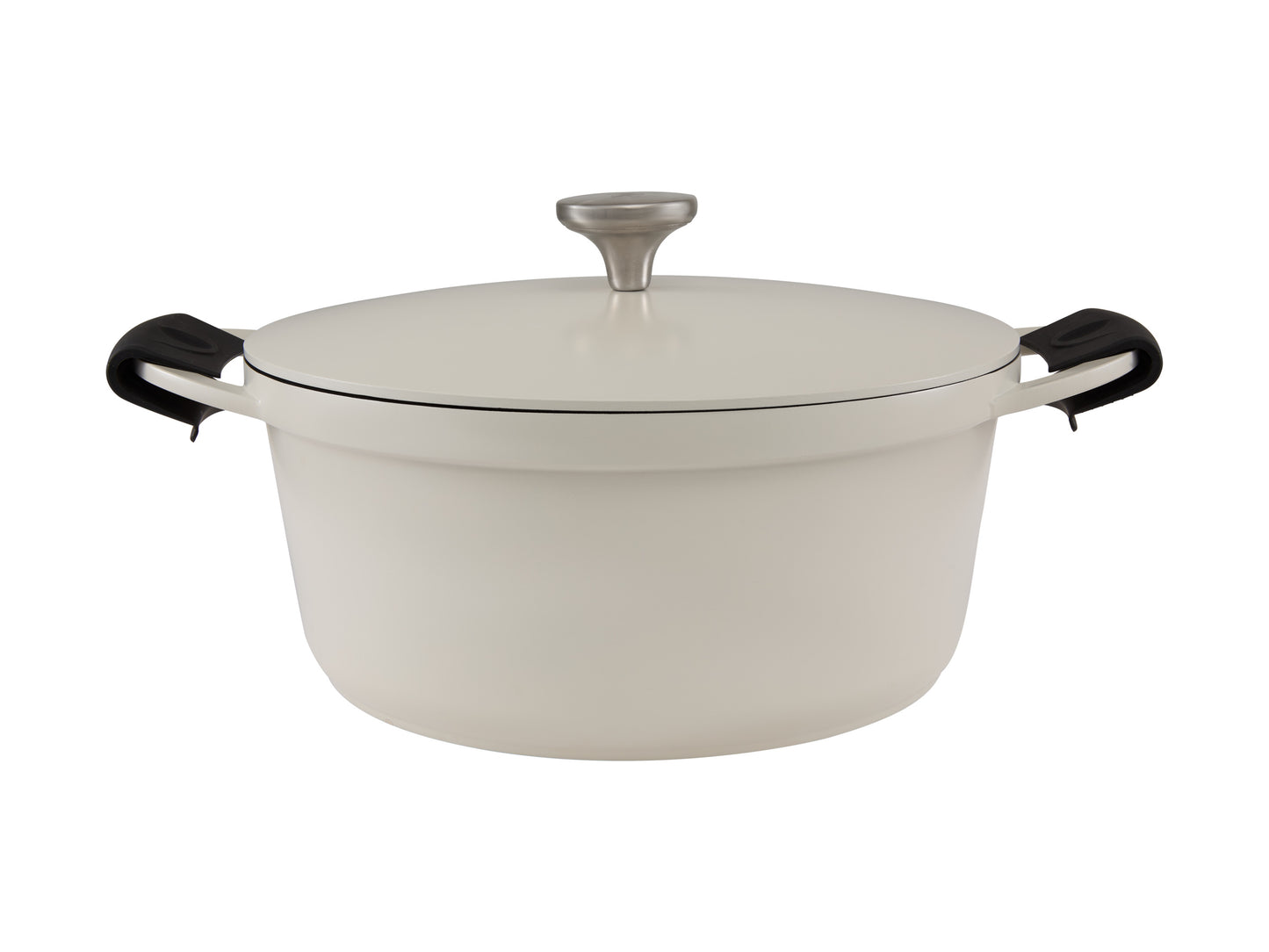 Cast Lite Non Stick Casserole 28cm | 6.3lt Ecru