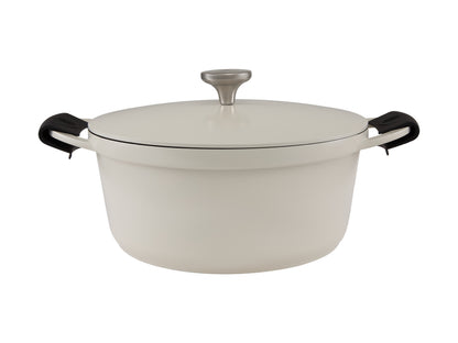 Cast Lite Non Stick Casserole 28cm | 6.3lt Ecru