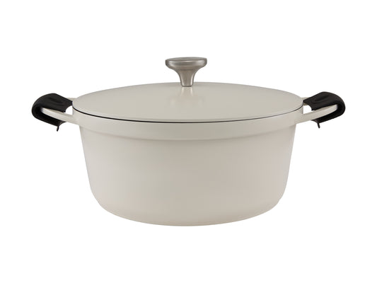 Cast Lite Non Stick Casserole 28cm | 6.3lt Ecru