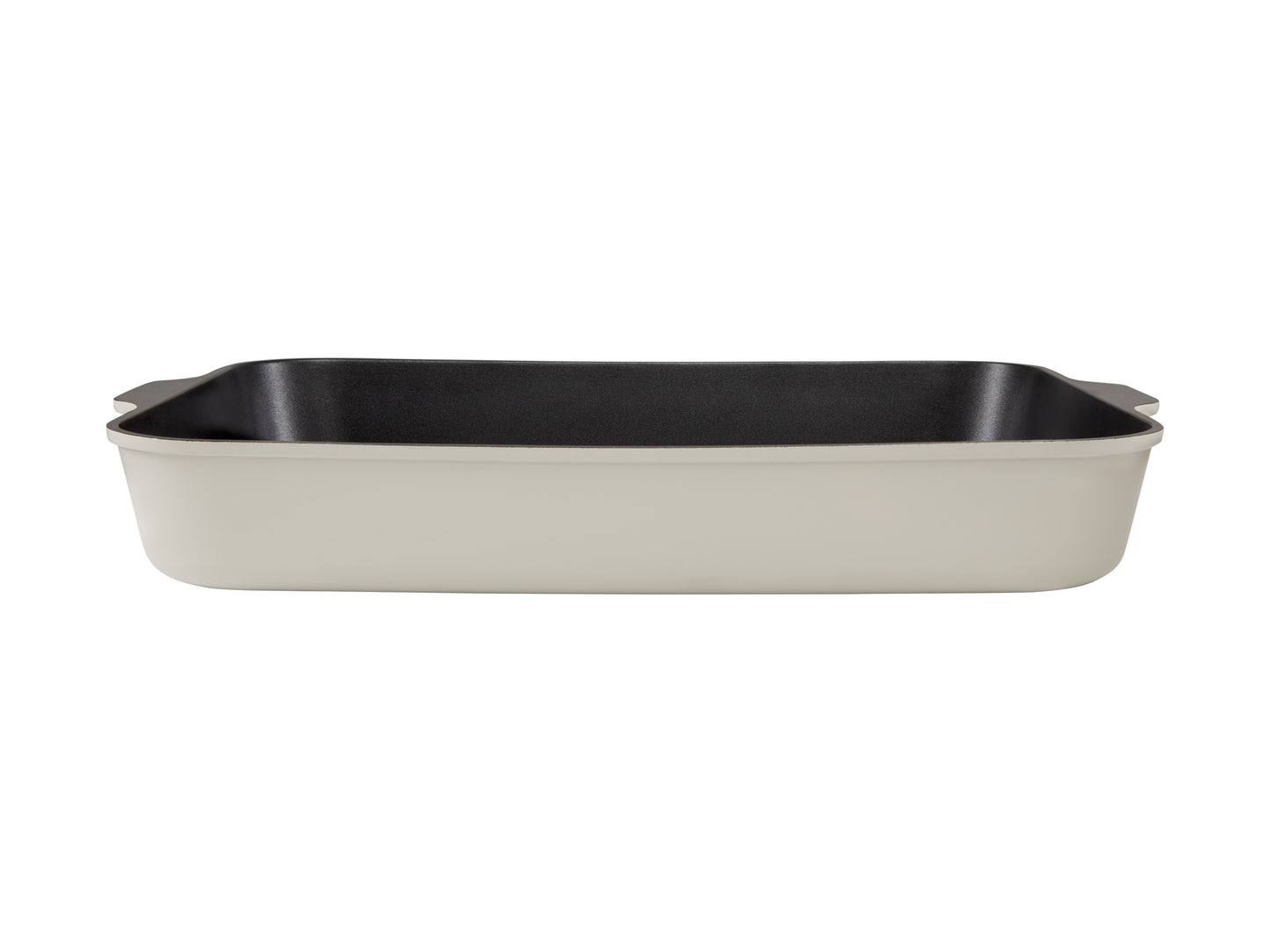 Cast Lite Non Stick Roaster38x28.4x5.5cm Ecru