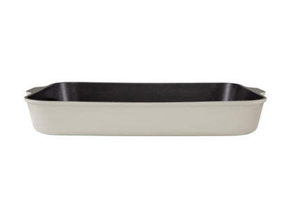 Cast Lite Non Stick Roaster38x28.4x5.5cm Ecru
