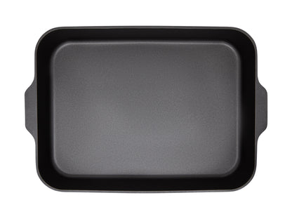 Cast Lite Non Stick Roaster38x28.4x5.5cm Ecru