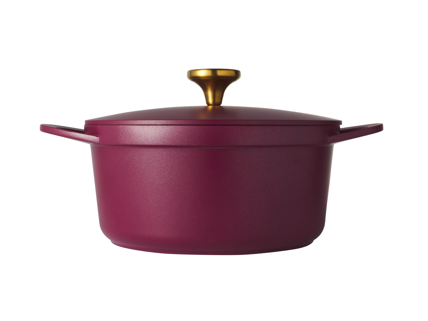 Cast Lite Non Stick Casserole 24cm | 4.2lt Cherry