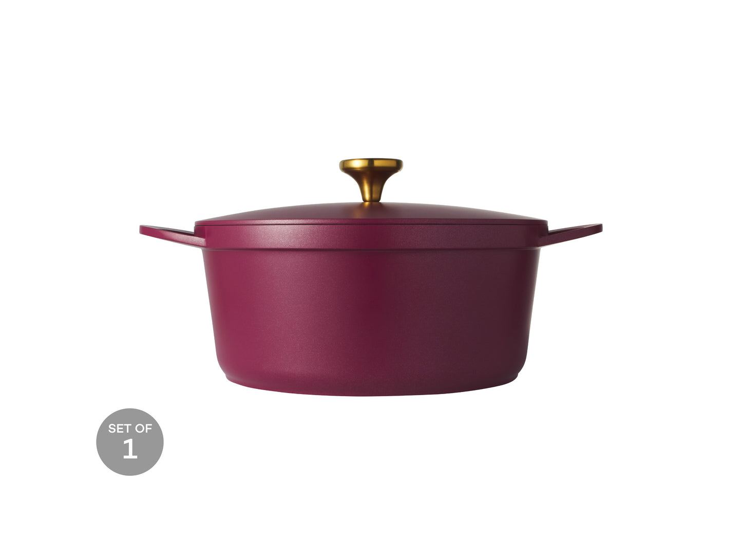 Cast Lite Non Stick Casserole 28cm | 6.3lt Cherry