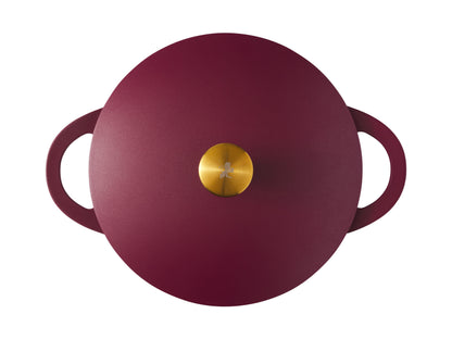 Cast Lite Non Stick Casserole 28cm | 6.3lt Cherry