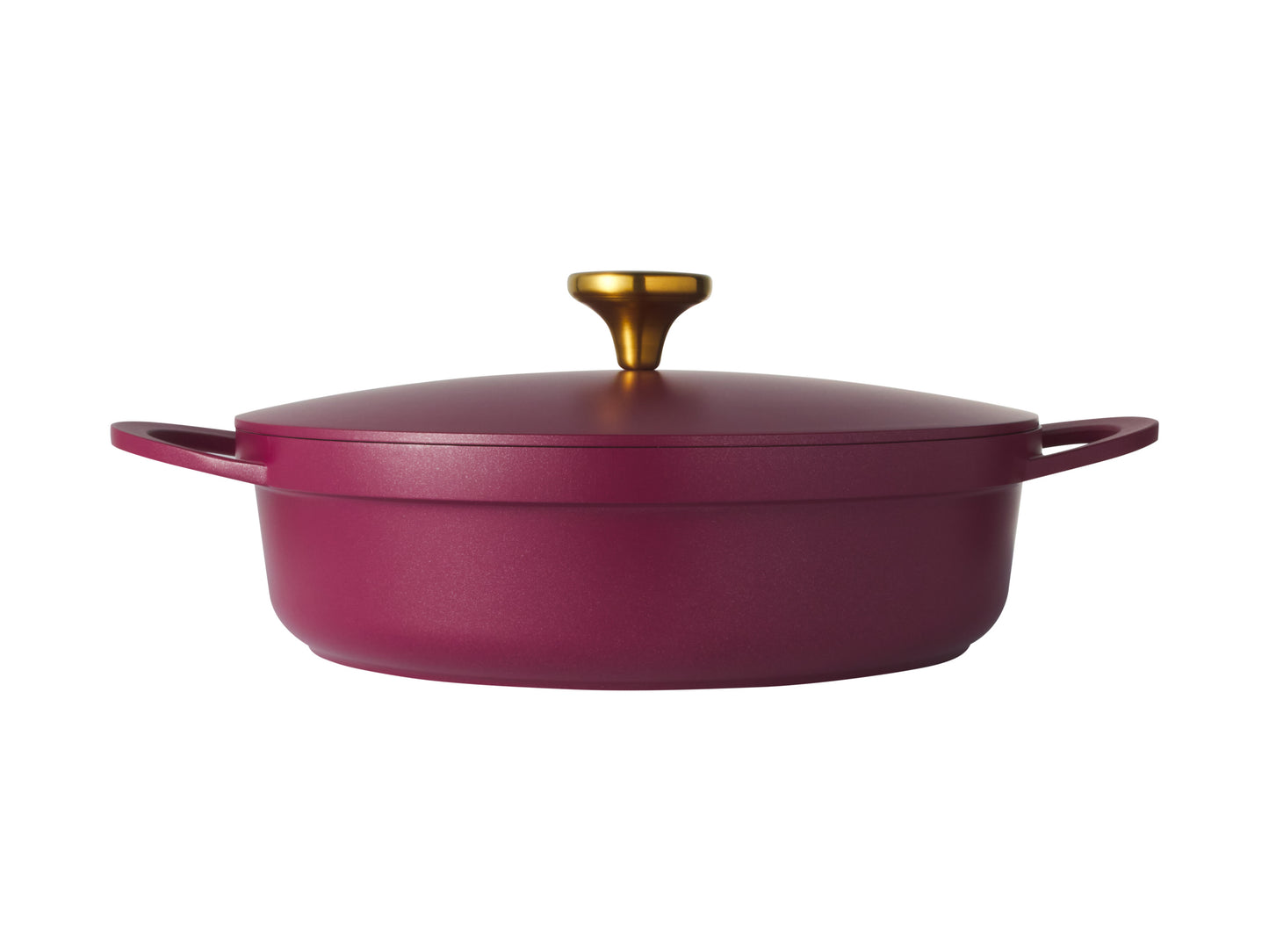 Cast Lite Non Stick Shallow Casserole 28cm | 4.0lt Cherry