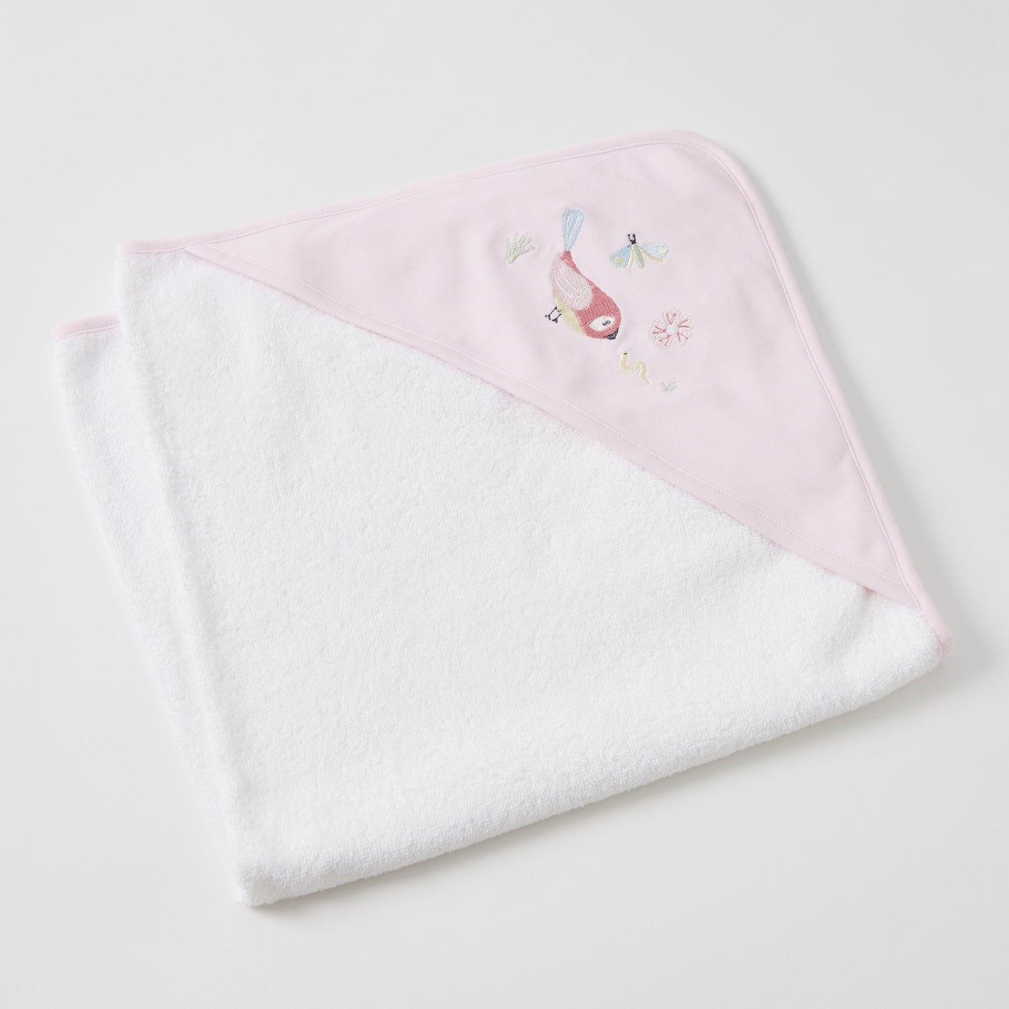 Hooded Baby Towel - Birdy