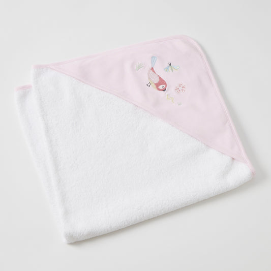 Hooded Baby Towel - Birdy