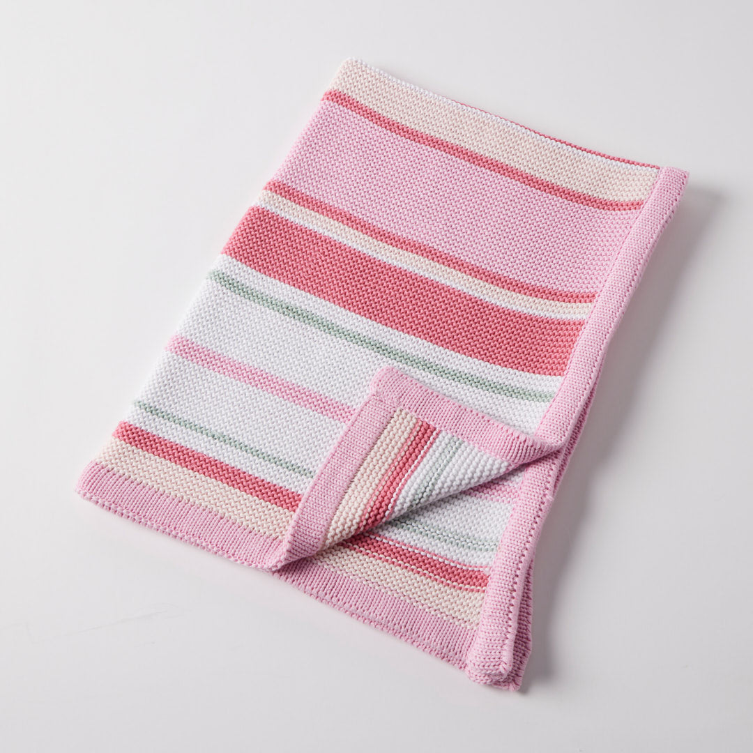 Baby Blanket Lollipop Stripe