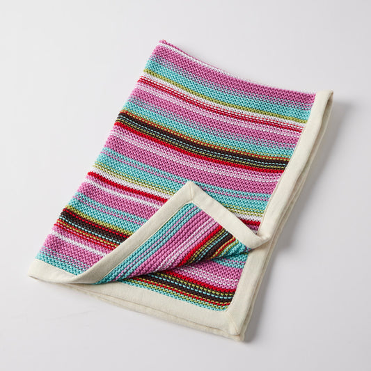 Baby Blanket Confetti Pink