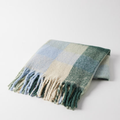 Rossi Blue Throw