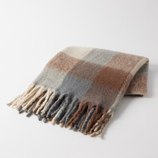 Rossi Brown Throw