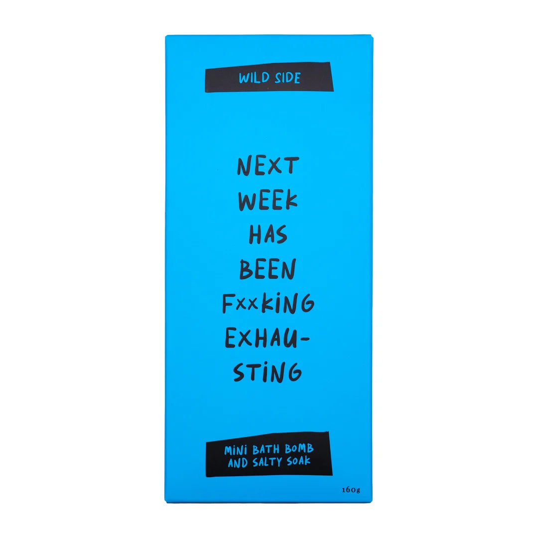 Nest Week Has Been F**king Exhausting - Mini Bath Bomb & Salty Soak