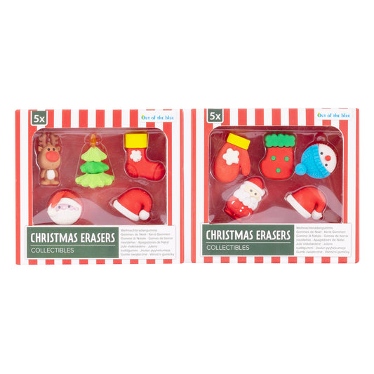 Christmas Erasers | Out of the Blue