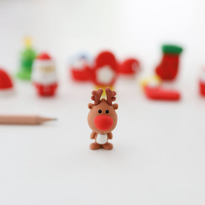 Christmas Erasers | Out of the Blue