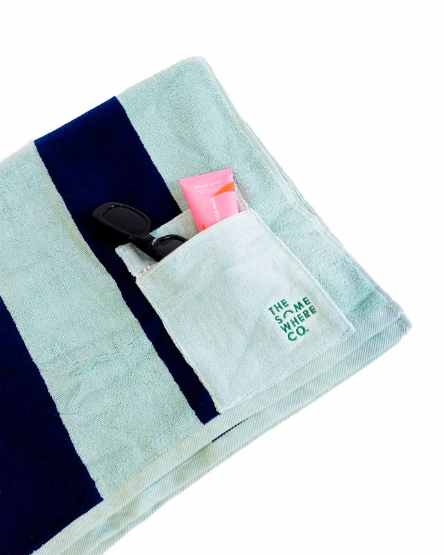 Premium Cotton Beach Towel | Riviera