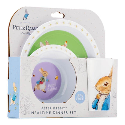 Petter Rabbit 3pc Dinner Set