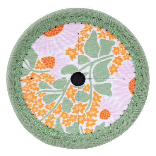 Wine Glass Coaster | Spring Big Floral