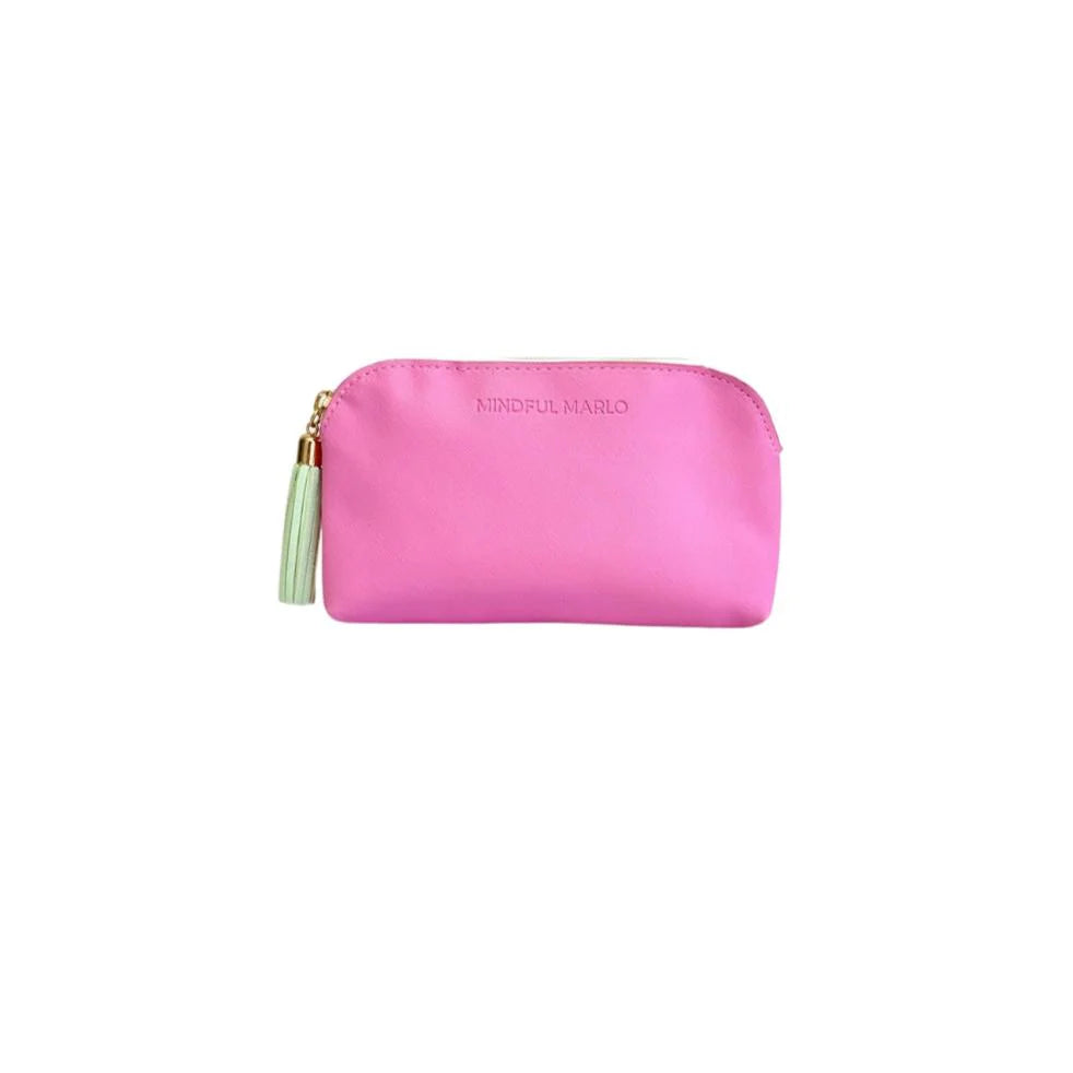 Pouch Make Up Bag | Berry/Mint