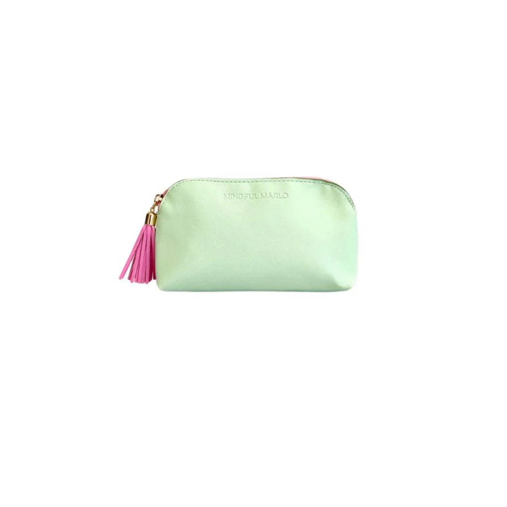 Pouch Make Up Bag | Mint/Berry