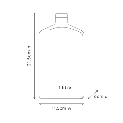 1LT Wash Refill - Willow Gum & Lemon Myrtle