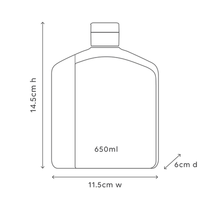 650ml Shampoo Refill - White Tea & Argan Oil