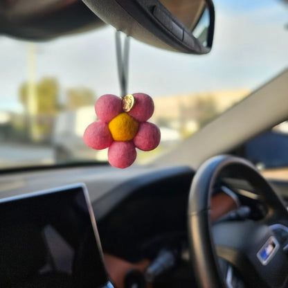 Red Hill Felt Air Freshener | Champagne & Pomegranate