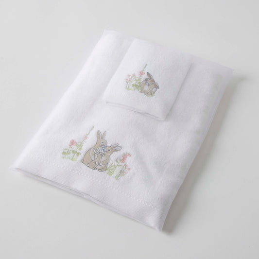 Baby Towel & Washer Set - Some Bunny Loves You
