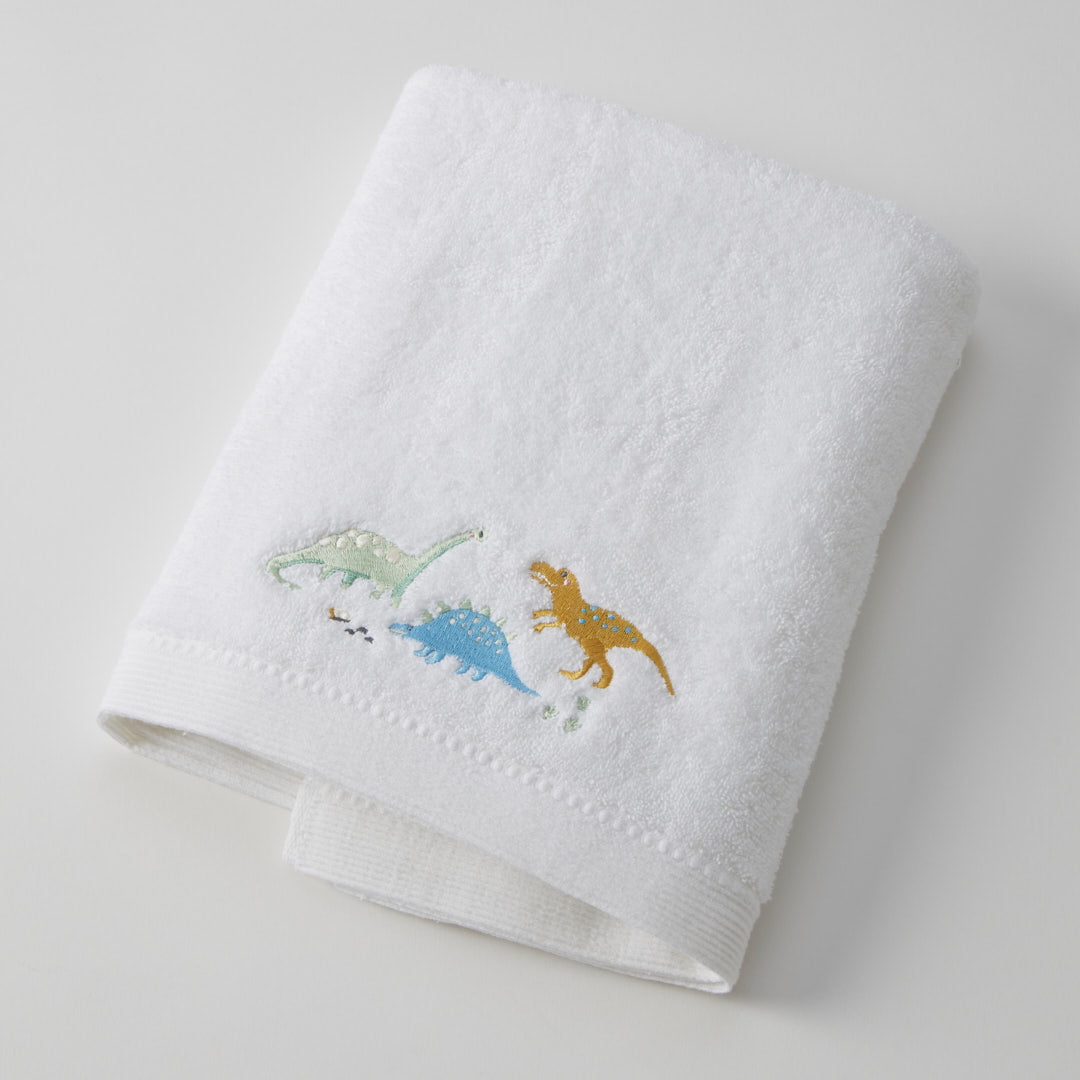 Baby Towel & Washer Set - Dallying Dinosaur
