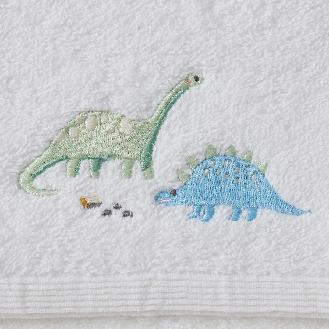 Baby Towel & Washer Set - Dallying Dinosaur