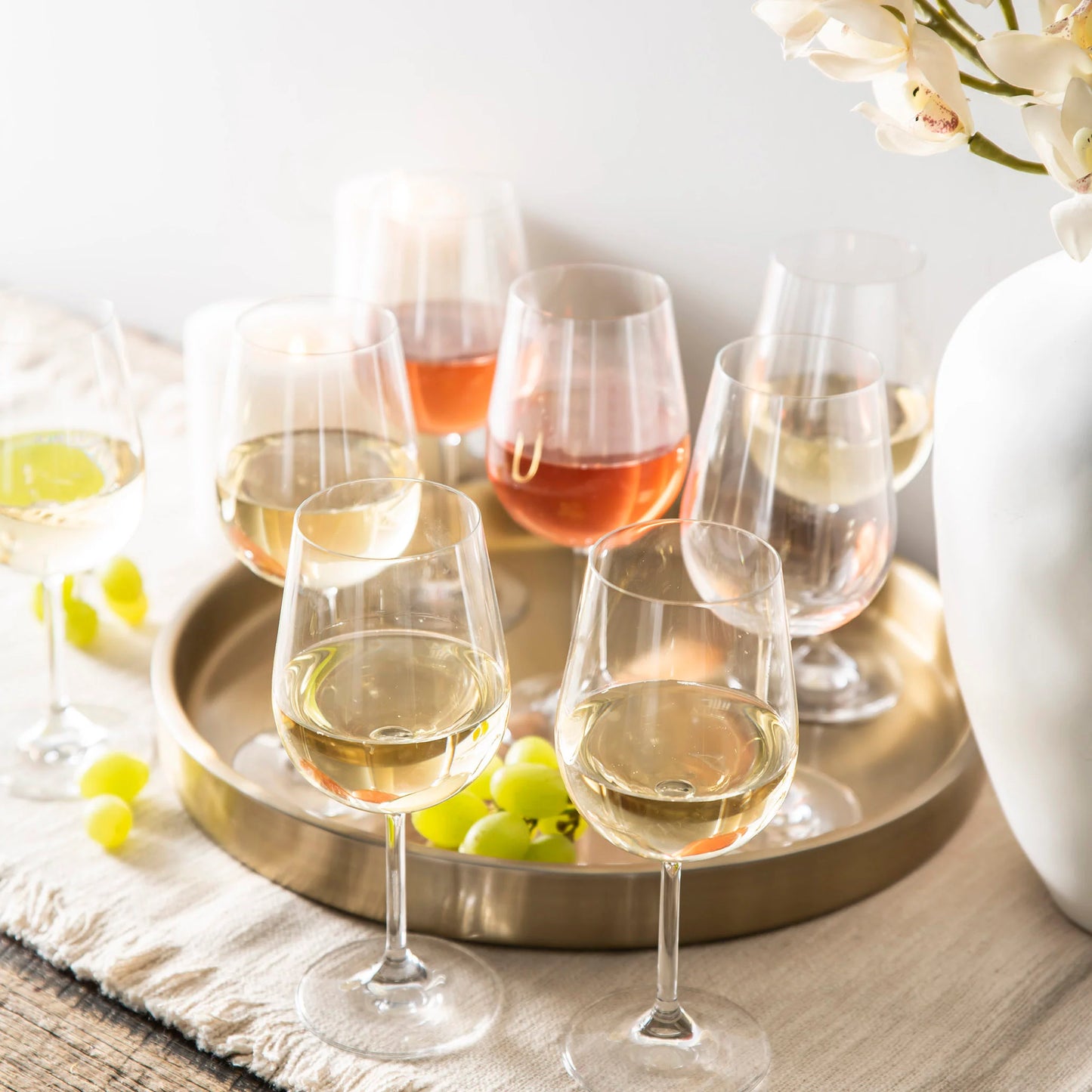 Bin 68 White Wine Glasses Set 8