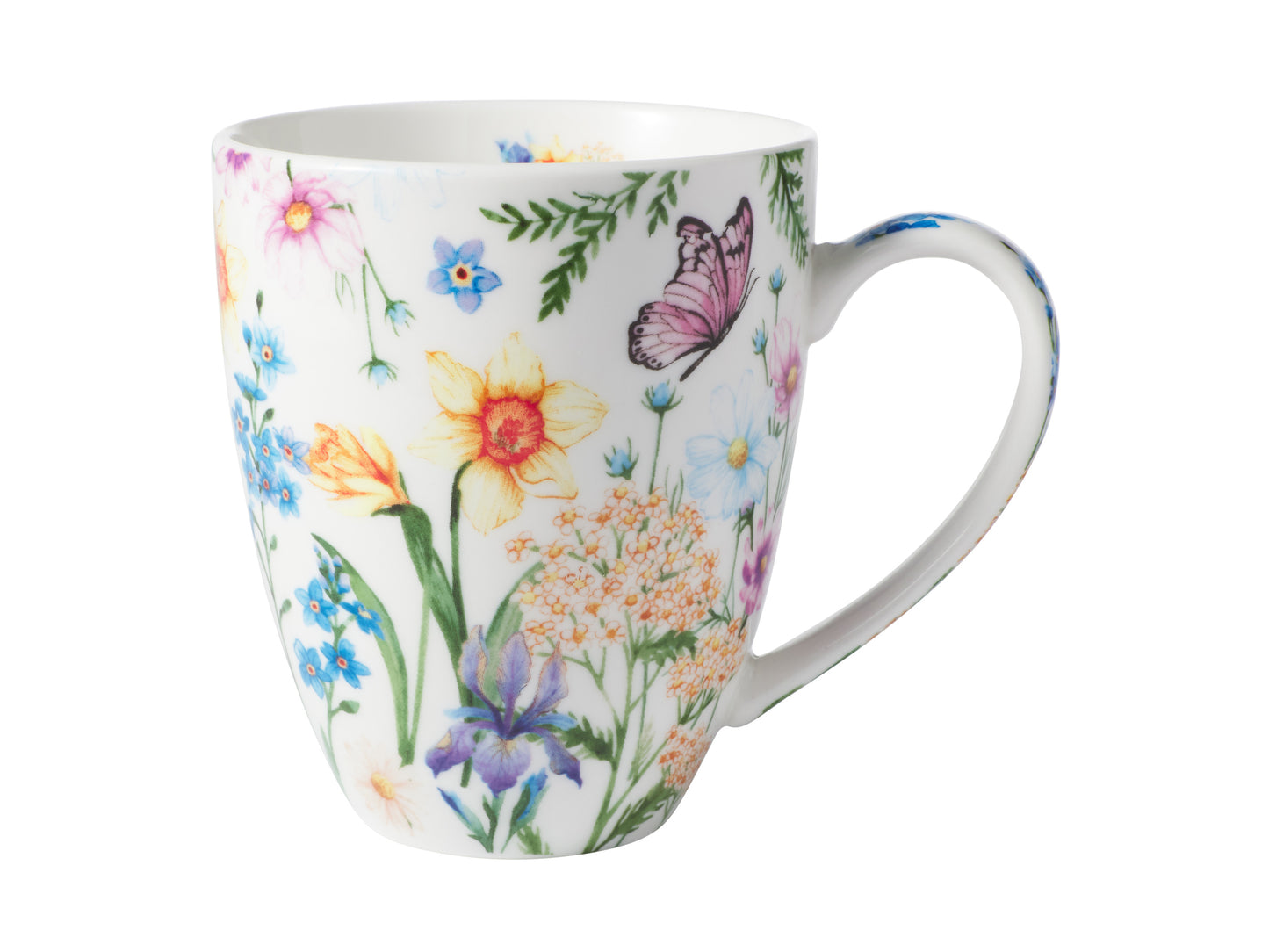 Fluttering Meadow Coupe Mug