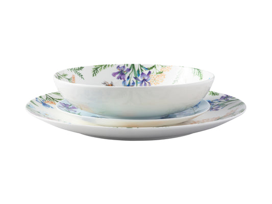 Fluttering Meadow Coupe 12pce Dinnerset