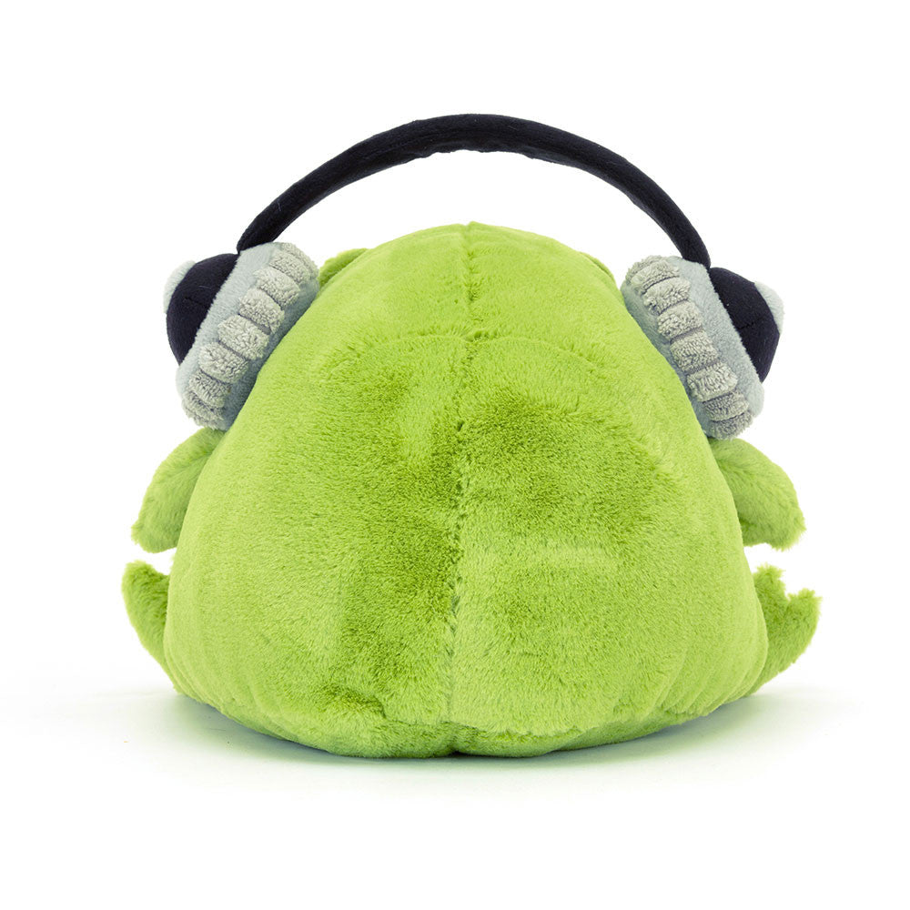 Ricky Rain Frog with Headphones