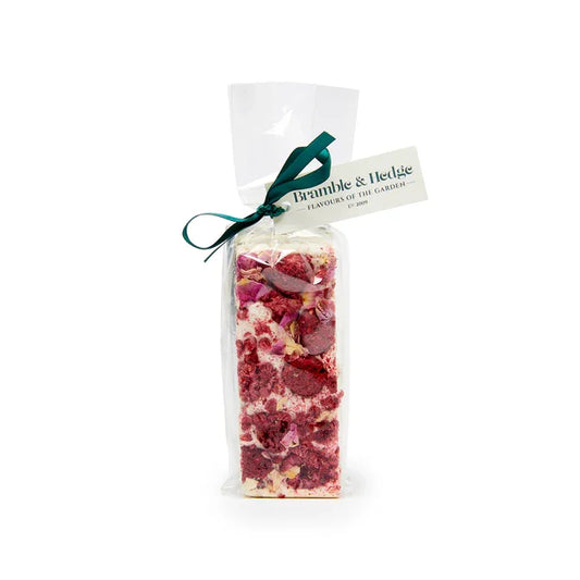 Raspberry & Vanilla Bean Nougat 150g