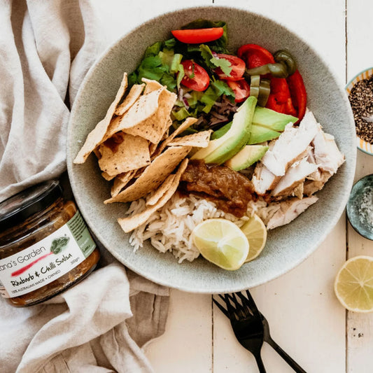Rhubarb & Chilli Salsa