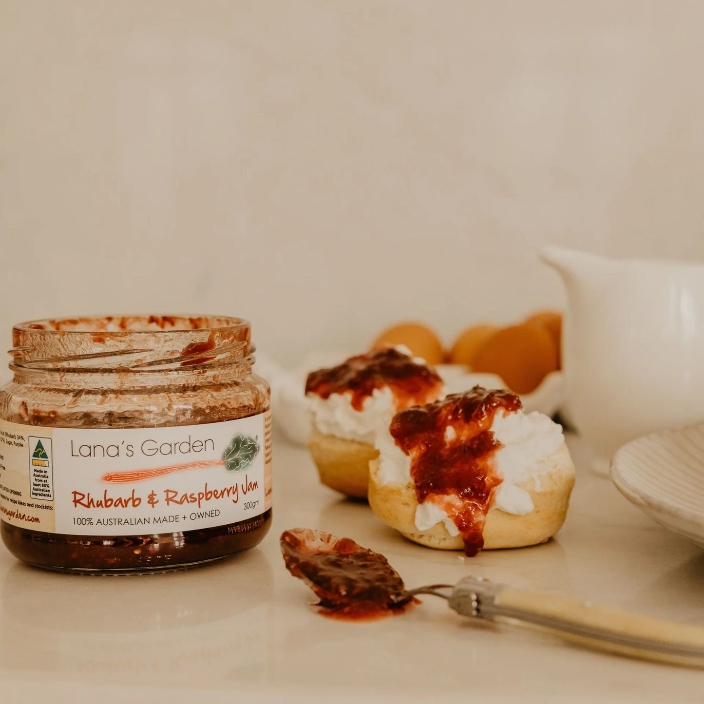 Rhubarb & Raspberry Jam